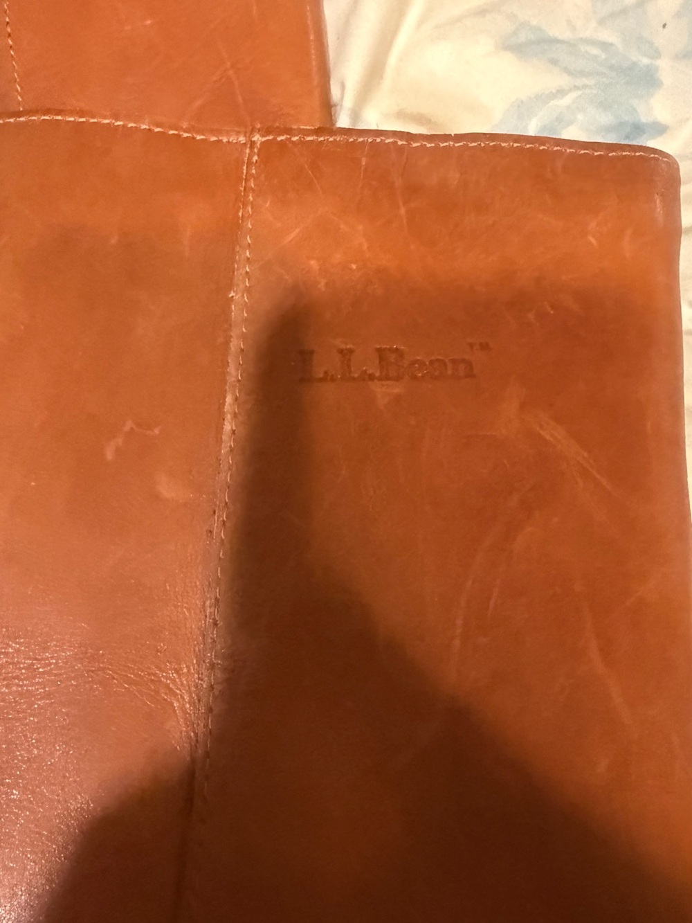 L.L. Bean Women's Brown Leather Heeled Boots